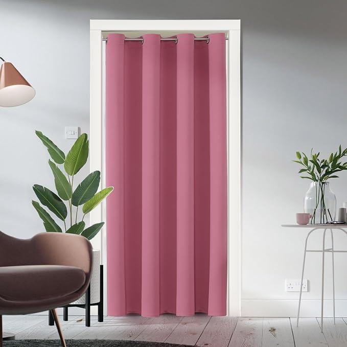 ChrisDowa Blackout Curtains for Bedroom 95 Inch Door Curtain, 1 Panel | 52W x by ChrisDowa