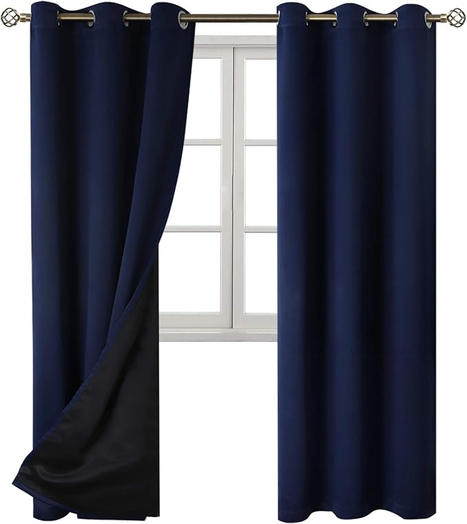BGment Thermal Insulated 100% Blackout Curtains - Image 8
