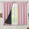 BGment Pink Blackout Curtains for Girls Room 54 Inch Length 2 Panels | Kids by BGment