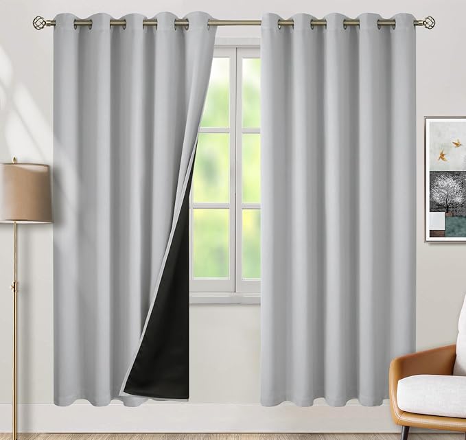 BGment Thermal Insulated 100% Blackout Curtains by BGment