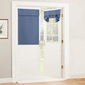 RYB HOME Blackout Door Curtain Kitchen Window Curtains, W34 x L40, Thermal by RYBHOME