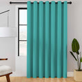 ChrisDowa Room Divider Curtain 84 Inches Long Sliding Door Curtains, Teal | by ChrisDowa