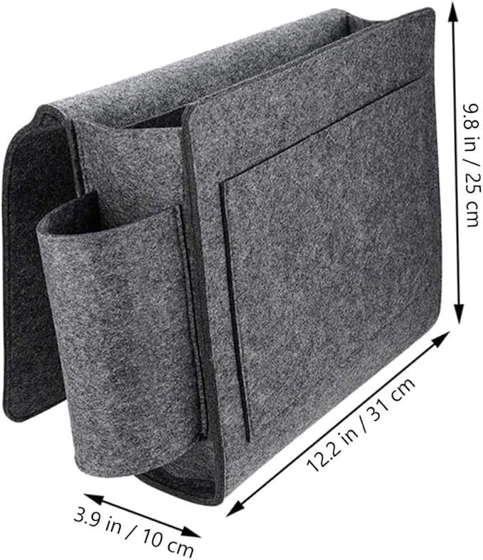 ABOOFAN Felt Bedside Organizer Bag Storage Pouch - Image 6