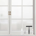 Kromapolis Frosted Glass Window Film Day & Night Privacy, 17.5″ x 78.7″ | by Kromapolis