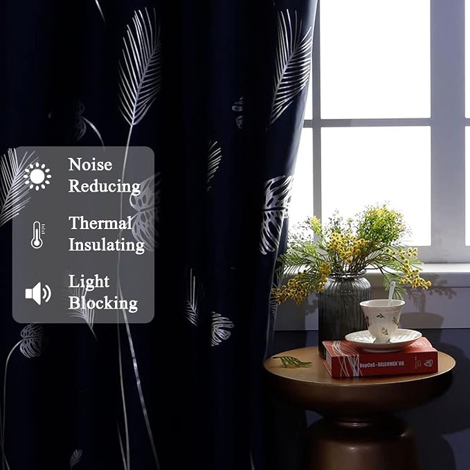 Silver Blackout Curtain for Bedroom 100W x 108L Inch Length Thermal Insulated - Image 6