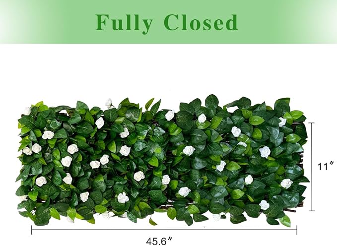 Expandable Faux Ivy Fence Privacy Screen - Image 4