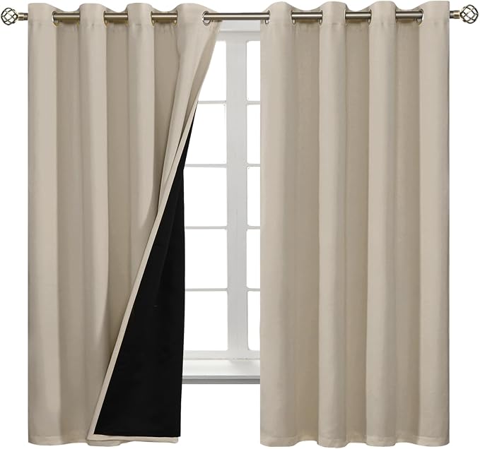BGment Thermal Insulated 100% Blackout Curtains - Image 8