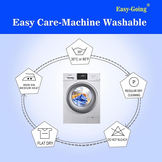 Easy-Going Thermal Grommet Curtains, 2 Panels 34x63 in, Noise Reduction - Image 7