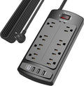 Surge Protector Power Strip by Nuetsa