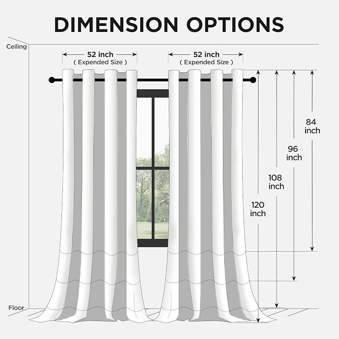 Joydeco Christmas Blackout Curtains - Image 9