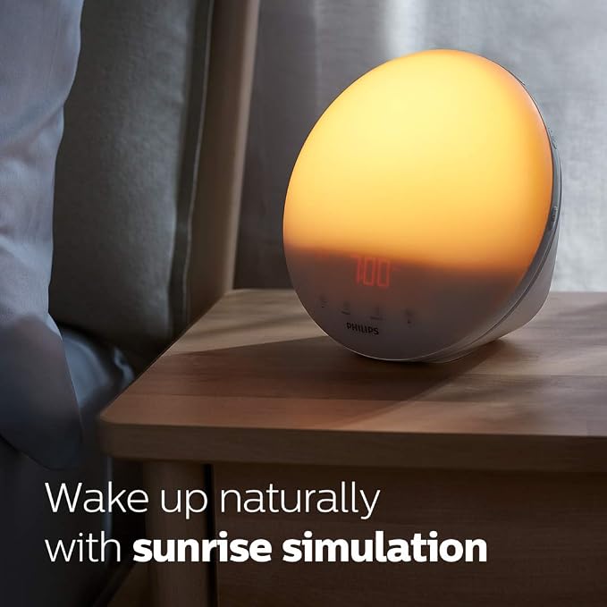 Philips SmartSleep Wake-up Light, Colored Sunrise and Sunset Simulation - Image 2