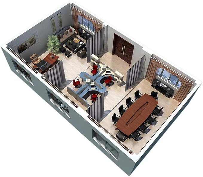 RYB HOME Privacy Curtain for Sliding Glass Door Locker Room Basement Closet | - Image 9