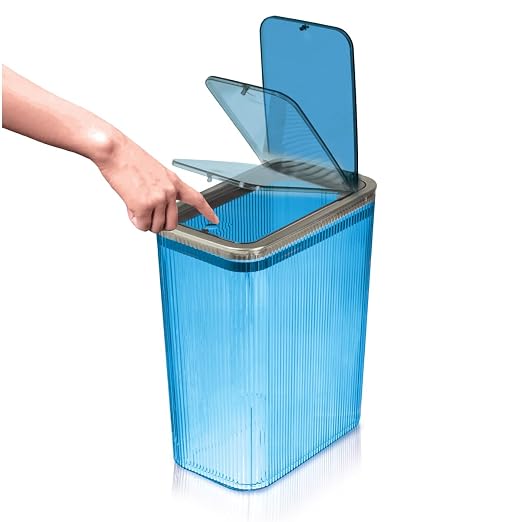 Glad Bathroom Trash Can, 2.6 Gallon - Image 3