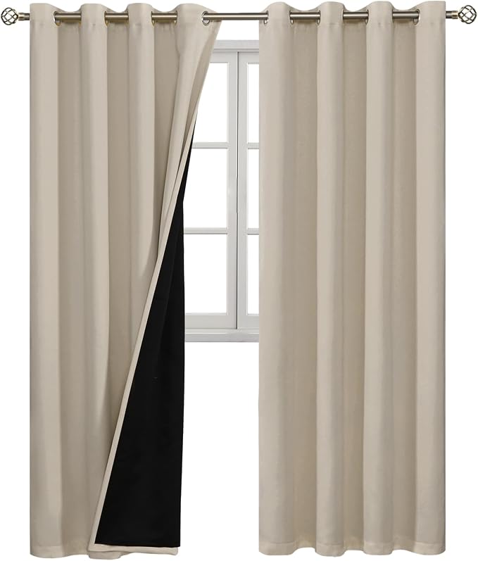 BGment Thermal Insulated 100% Blackout Curtains - Image 8