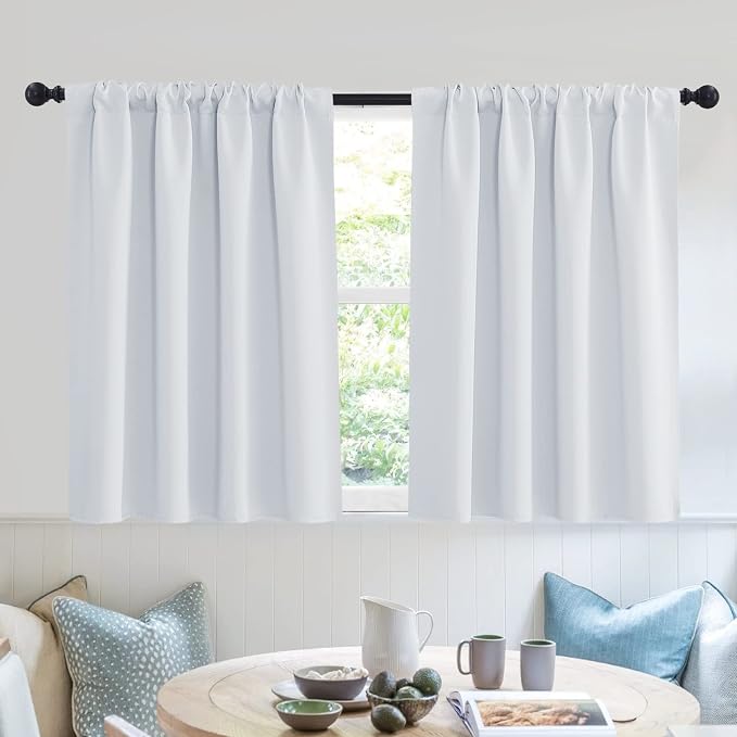 RYB HOME Curtains for Bedroom Living Room Nursery Office 63 inches Long | - Image 5