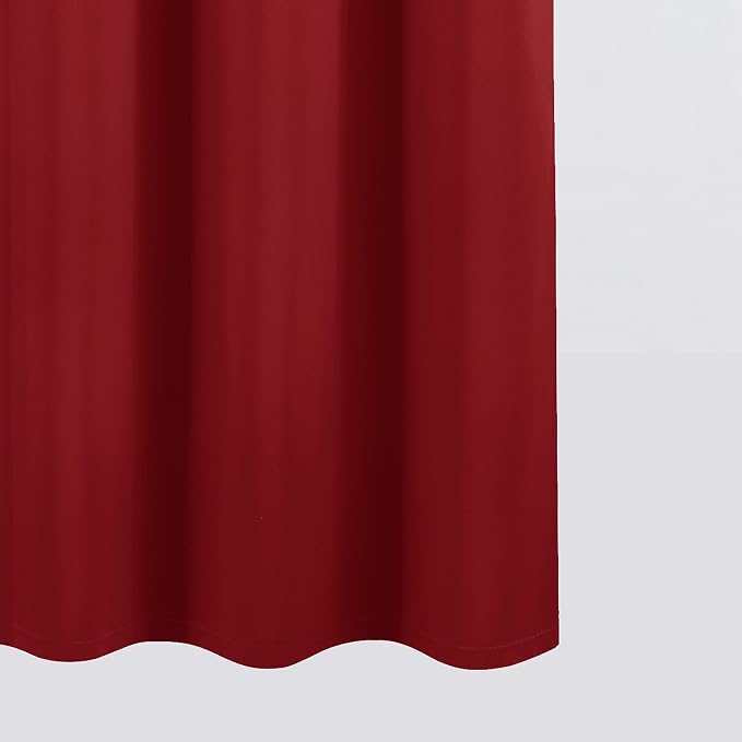 Red Blackout Curtains with Black Liner/40 x 72 Inch/Set of 2 Panels Room - Image 9