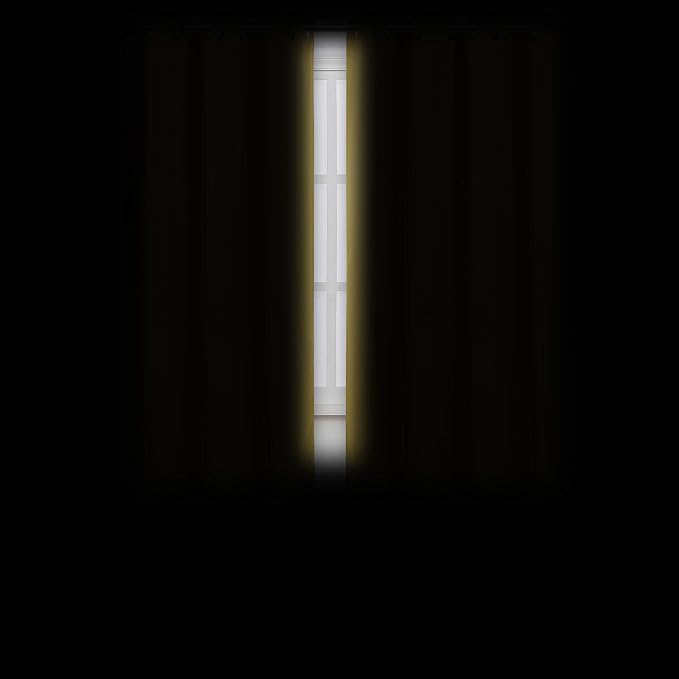 Yellow Blackout Curtains 40 x 63 Inch Length/Set of 2 Curtain Panels/Thermal - Image 3