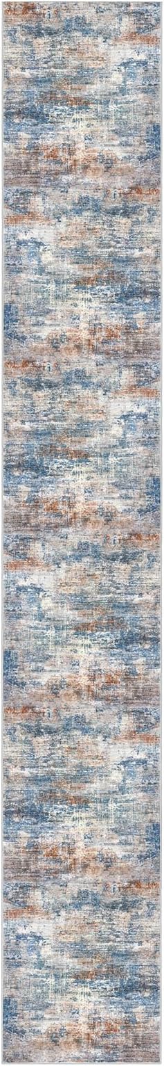 Abstract Runner Rug 3x20 Ft Extra Long Washable Runners - Image 10