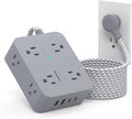 HANYCONY Surge Protector Power Strip 15 Ft Long Cord, Flat Plug | Extension Cord by HANYCONY