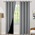 BGment Dove Grey Blackout Curtains by BGment