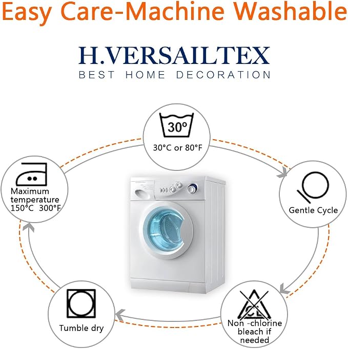 H.VERSAILTEX Blackout Patio Curtains 100 x 96 Inches - Image 6