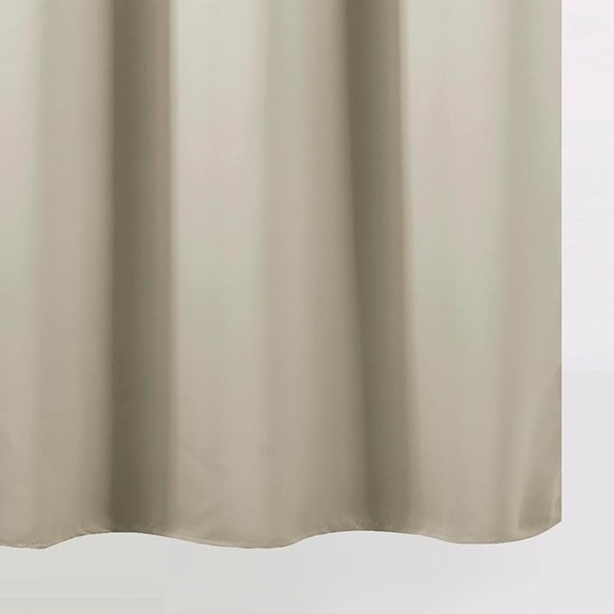 Light Beige Blackout Curtains 34 x 84 Inch Length/Set of 2 Curtain - Image 8