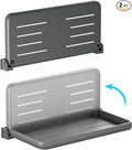 Aluminum RV Folding Shelf 12 Inch Wall Mounted Fold Down Shelves | Small by WanDwel