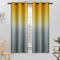 COSVIYA Grommet Ombre Room Darkening Curtains 63 inches Long by COSVIYA