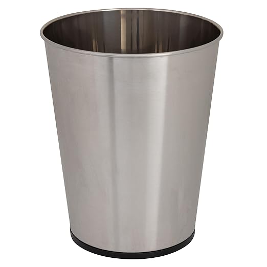 Bath Bliss 5 Liter Small Wastebasket | 2 Pack | Round Open Top | Trash Can | - Image 2