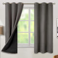 BGment Grey Blackout Curtains for Bedroom by BGment