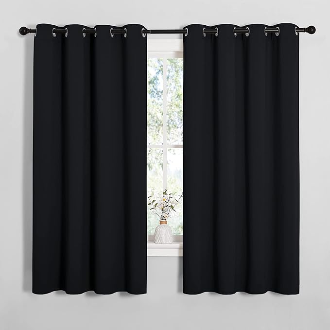 NICETOWN Bathroom Blackout Curtains and Drapes - Image 2