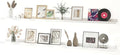 White Floating Shelves for Wall Decor, 56 in Shelf by Unknown