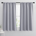 RYB HOME Blackout Curtains for Bedroom Living Room Nursery 63 inches Long | by RYBHOME