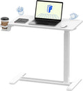FLEXISPOT H7 28" Pneumatic Height-Adjustable Overbed Table by Unknown