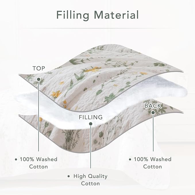 Lady Ann Oversized King Quilt 120x120, Cotton California King Size Quilted - Image 10