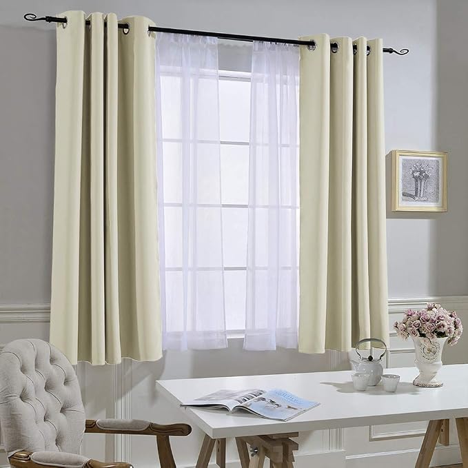 NICETOWN Bedroom Curtains Room Darkening Draperies - Image 7