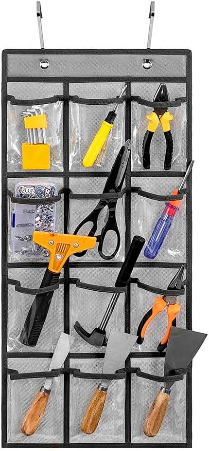 Classroom Pocket Chart For Cell Phones Calculators Over The Door Hanging Closet - Image 3