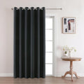 Joydeco Charcoal Grey Blackout Curtains 108 Inches Long, Extra Long Curtains by JOYDECO
