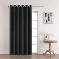 Joydeco Charcoal Grey Blackout Curtains 84 Inches Long, Curtains 84 Inch Length by JOYDECO