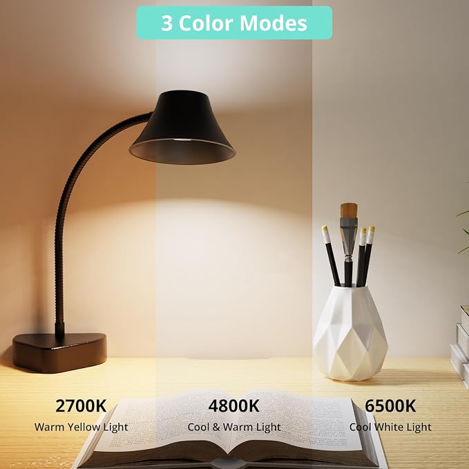 TONYFUL Bed Light for Headboard, Eye Care Reading Lamp, No Drilling Bed Light - Image 5