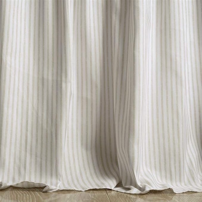 Lush Decor Ticking Stripe Bedspread Twin Size 2 Piece Set Wheat - Image 5