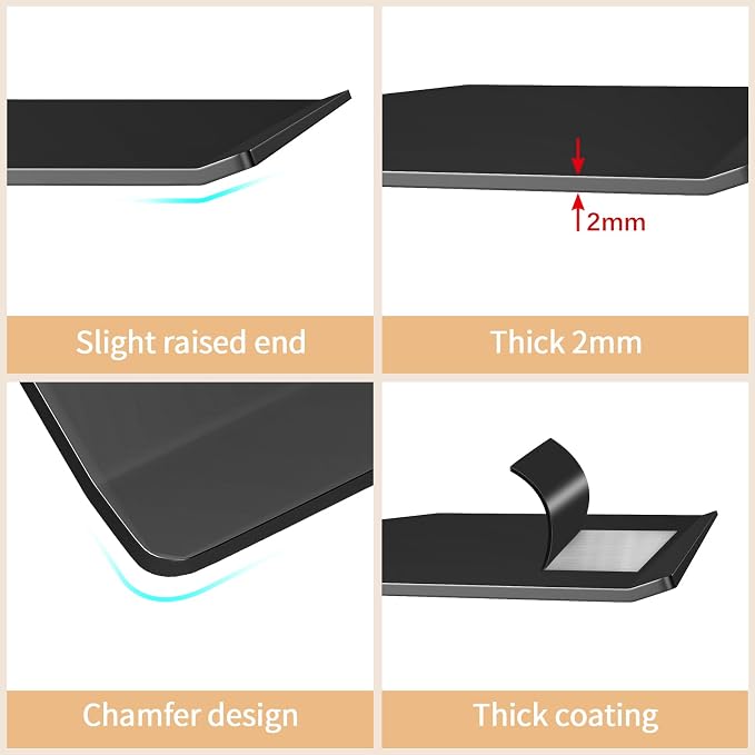 MKO 16" Floating Shelves for Wall, Long Metal Wall Mounted Shelf for Bathroom - Image 5