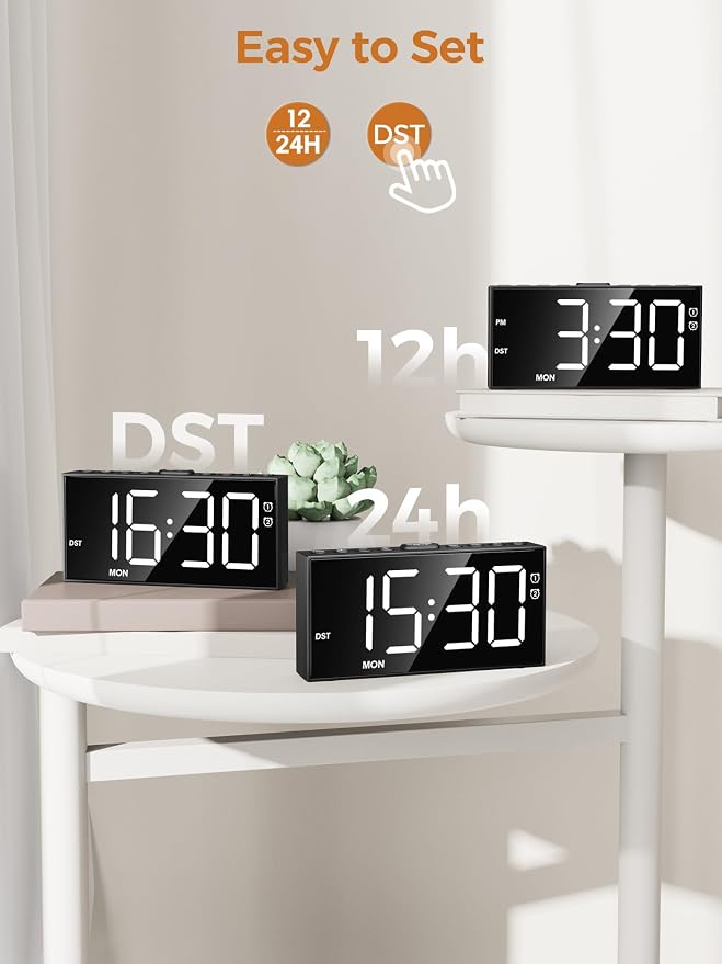 Digital Alarm Clock for Bedroom - Image 8