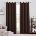 HOMEIDEAS Blackout Curtains for Bedroom 52 X 96 Inch Long 2 Panels Set by HOMEIDEAS