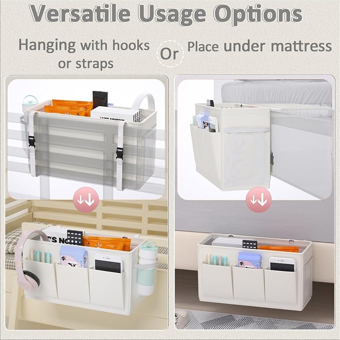 Bedside Caddy Storage Organizer - Image 3