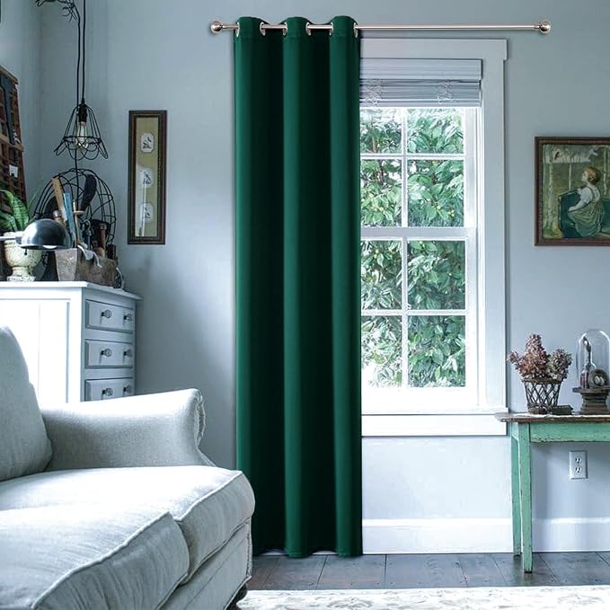 ChrisDowa Blackout Curtains Door Curtain 78 Inches Long Closet Drapes | 42W x by ChrisDowa