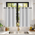 Deconovo Blackout Curtains for Bedroom and Living Room 45 Inches Long | Black by Unknown