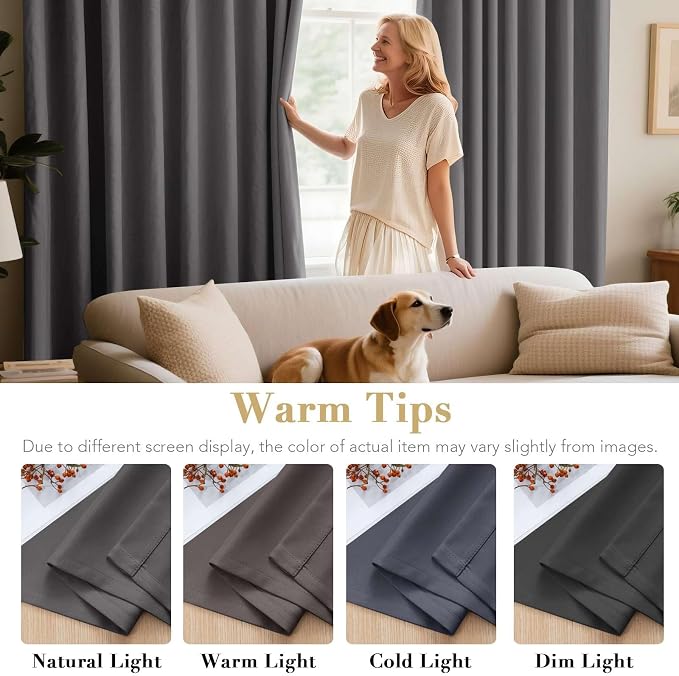 H.VERSAILTEX Three Pass Microfiber Blackout Thermal Insulated Grommet Panel - Image 6