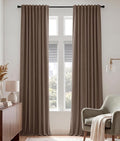 PONY DANCE Extra Long Blackout Curtains 120 inches Long by PONYDANCE