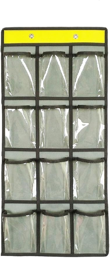 Classroom Pocket Chart For Cell Phones Calculators Over The Door Hanging Closet by ANIZER